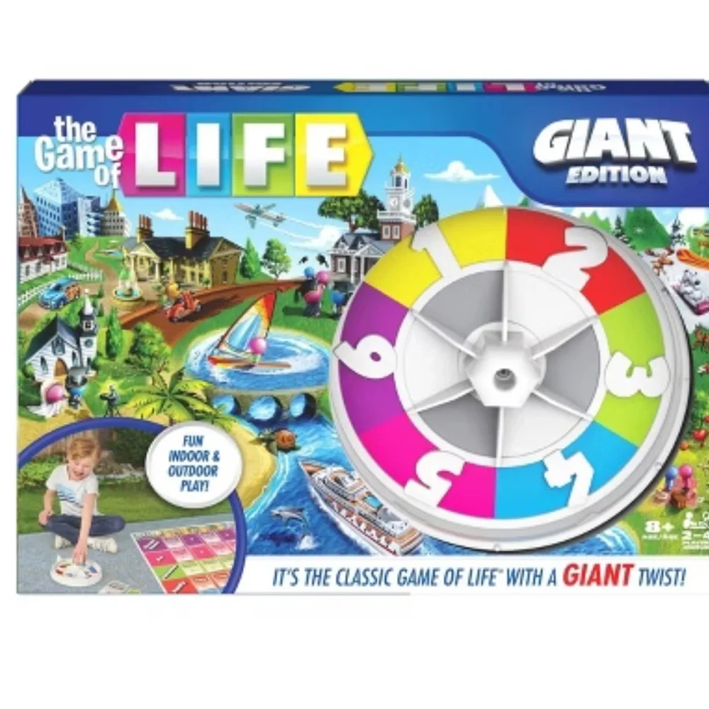 Hasbro The Game of Life Giant Edition - Multicolor